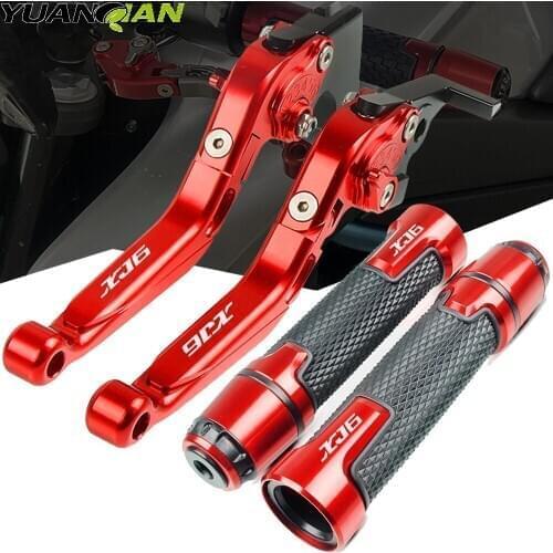 For Yamaha XJ6N XJ6DIVERSION 2009 2010 2011 2012 2013 2014 2015 CNC Adjustable Extendable Brake Clutch Levers Handlebar Grips