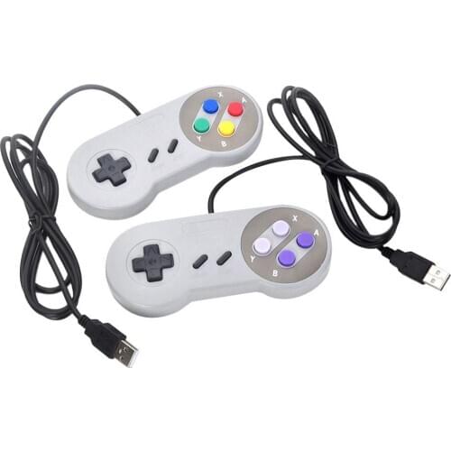 Simple Practical Gamepad PC Factory Direct 4 Buttons Wired USB Game Controller Gamepads for Phone Suppliers Pad Use Accessories