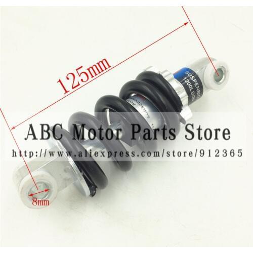 Rear Shock 125MM 150MM 190MM 1200LB suspension For Gas Scooter Electric Bike Minimoto Dirt Bike ATV Quad mini Pocket Bike