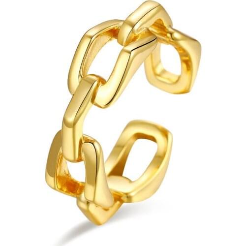 S925 Sterling silver Open Ring For Women Geometric ring female ins open bump index finger Ring Gift For Girlfriend