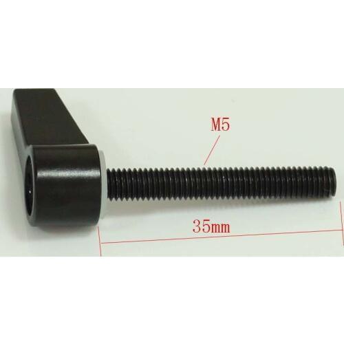 1pcs Metal M5 35mm length Knob Screw L Shape Screw For 5D2/3 Rod Rail Rig Clamp