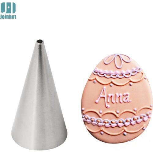 1pc round shaped icing piping tips /1mm 2mm 3mm 4mm 5mm 9mm cake icing tips