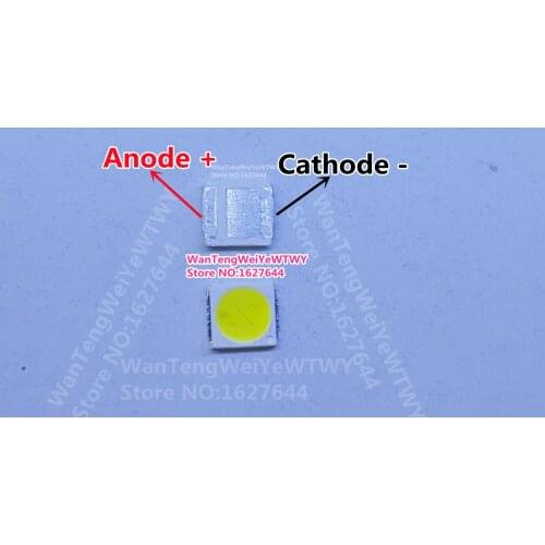 100pcs Lextar LED 3030 LED TV Backlight High Power 1.8W 6V 3030 LED Backlight Cool white For LED LCD TV Backlight Application