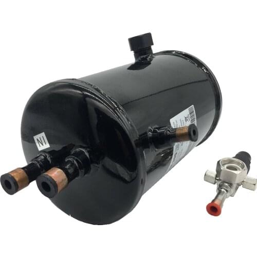 Refrigerant heat exchanger accumulator & liquid receiver avoid the liquid compressoion to ensure no liquid enters comperssor