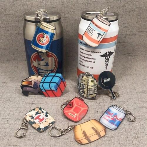 Keychain with Split Ring Metal Key Pendant Charms Holder Link DIY Acrylic Christmas Gift Chains Keyring Decoration Accessories