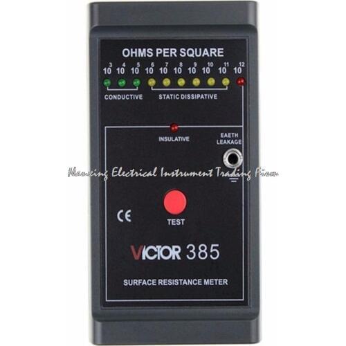 Fast arrival VICTOR Surface resistance tester,ESD Tester/Victor surface resistance tester VICTOR 385 LOWER OHMS METER