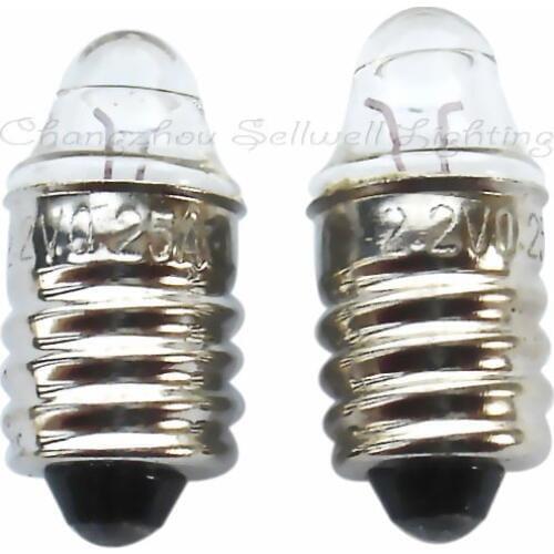 E10x22 2.2v 0.25a !miniature Lighting Bulbs A016
