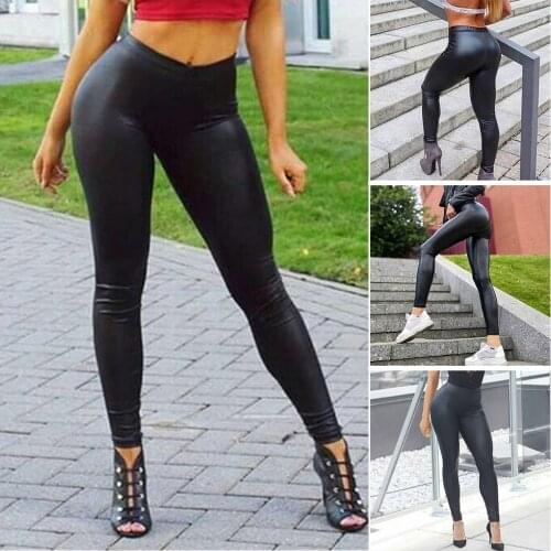 Женские кожаные легинсы JAYCOSIN China At AliExpress