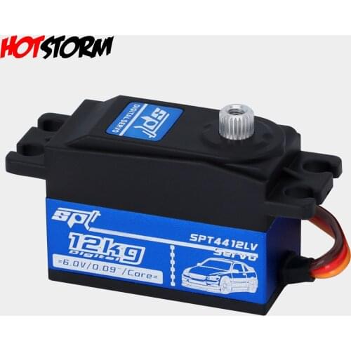 Metal Gear Core Digital Servo 12KG SPT4412LV for RC On-Road Touring Drift Car Tamiya Kyosho Upgrade Part