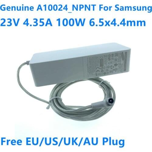 Genuine 23V 4.35A 100W A10024_NPNT AC Power Adapter For Samsung VL550/XU VL550/EN HW-NW700 SLIM SOUNDBAR Power Supply Charger