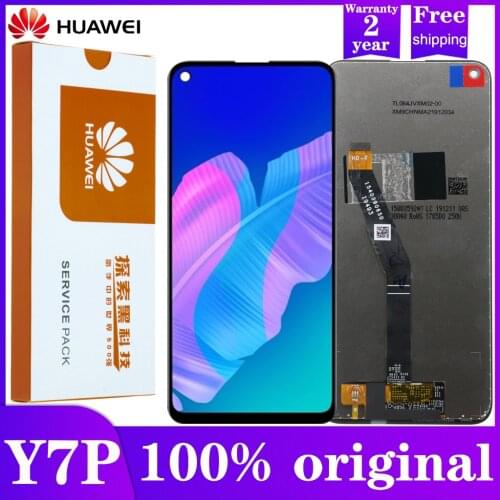 Original 6.39'' LCD For Huawei Y7p P40 Lite E LCD Display Touch Screen Digitizer Assembly Replacement For Huawei ART-L28 ART-L29