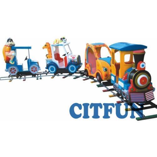 Ship to France High quality Amusement Park Electric track train Rider HC-003C