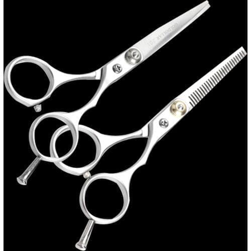 New Professional Stainless Steel Thinning Shears Regular Hair Scissors Hairdressing Tool 88 2017 WH998