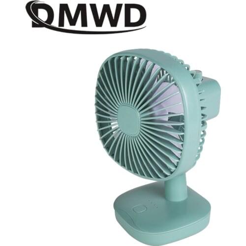 USB Rechargeable Air Conditioner Blower Desktop Oscillating Cooling Fan Electric Conditioning Cooler Shaking Head Ventilator