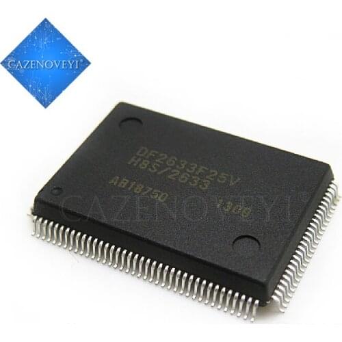 2pcs/lot HD64F2633F25V DF2633F25V 64F2633F25V QFP-128 MCU 16BIT 256KB FLASH In Stock