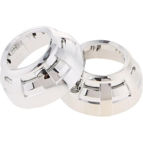 3.0'' Shrouds Bezels Retrofit Xenon HID Headlight Projector For Land Rover