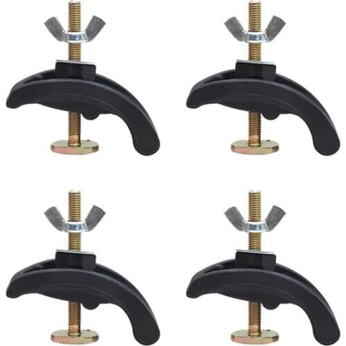 4Pcs CNC Engraving Machine Press Plate Clamp Fixture for T-Slot Working Table
