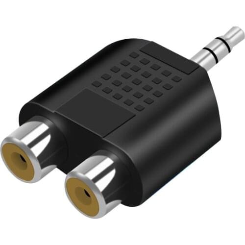 3.5mm to 2RCA Male to Female Jack Stereo AUX Audio Cable Y Adapter for iPhone MP3 Tablet Computer Speaker 3.5 RCA Jack Cable