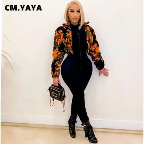 CM.YAYA Artificial Fur Coats