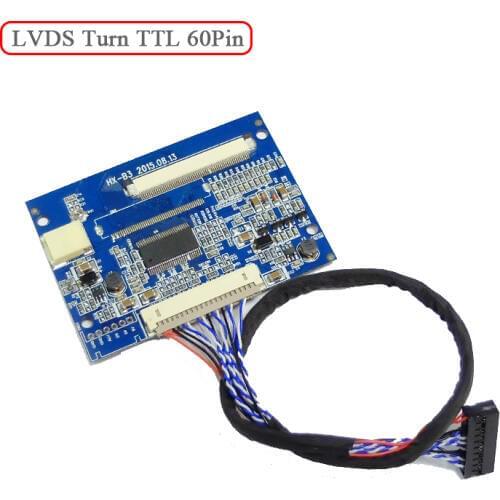 HX-B3 LVDS turn 60pin TTL port standard 20pin 1-ch 8 LVDS input 60pin TTL output A101VW01