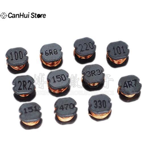 20PCS Inductor CD54 Power Inductance SMD 2.2UH 3.3UH 4.7UH 6.8UH 10UH 15UH 22UH 33UH 47UH 68UH 100UH 150UH 220UH 330UH 470UH