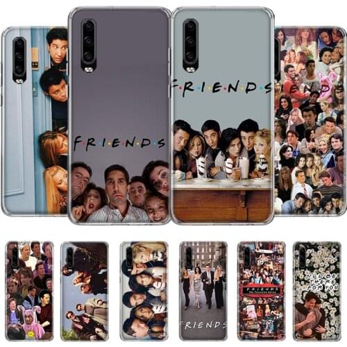 Central Perk Coffee friend TV classic Phone Case For Huawei Honor Y 5 6 7 8 9 10 20 LITE A X S Pro NO/Finger Cover Coque soft Si