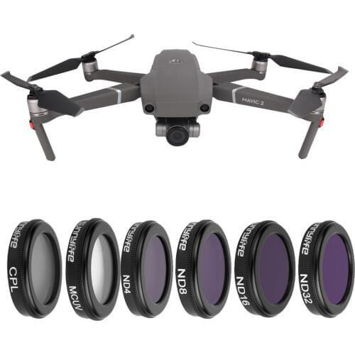 3/4/6 Lens filters Kit DJI Mavic 2 Zoom 4K Camera MCUV CPL ND4 ND8 ND16 ND32 filter Set for DJI Mavic 2 Zoom Drone Accessories