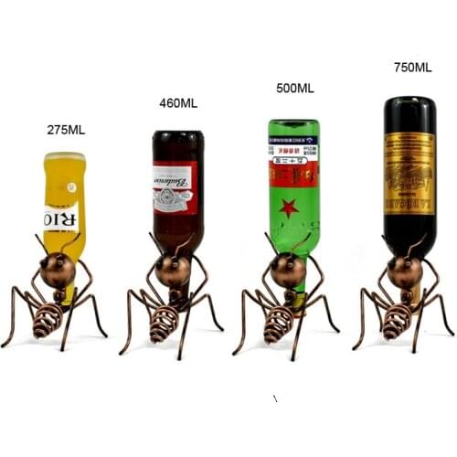 Creative Ant Wine Holder, Craft Home Decor, Bar Accessories, 4 Styles