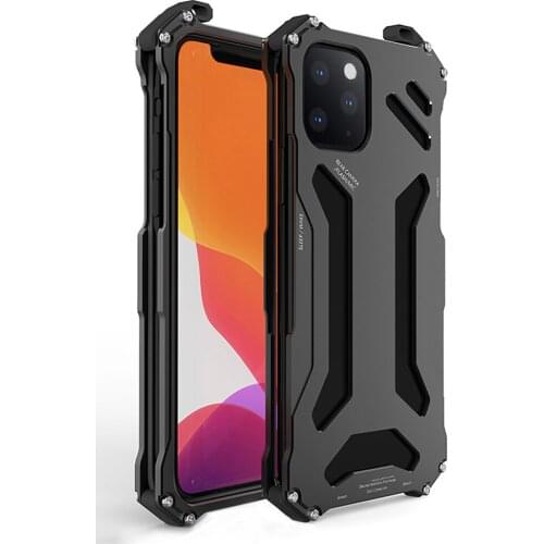 Metal Anti-fall Frame Frosted Phone Case Back Cover Shell for 12/12 Pro Protective Cover for iPhone12 series Phone Accessories