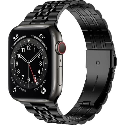 Metal Strap for Apple Watch 6 Band 44mm 40mm 42mm 38mm Solid Stainless Steel Business Wristband for iWatch 6 SE 5 4 3 1 Bracelet