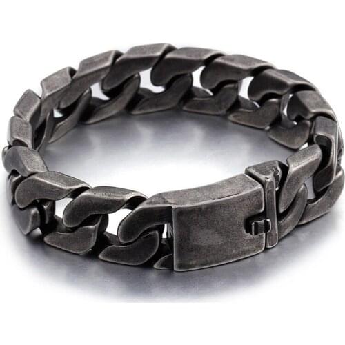 Fashion personality jewelry wholesale mens stainless steel bracelet trend wild mens bracelet
