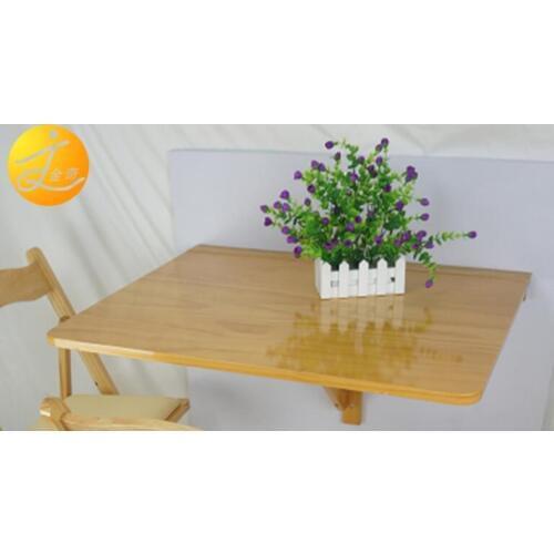 75*60CM Wall Mount Hanging Table Wood Folding dining table Children Study Desk laptop desk
