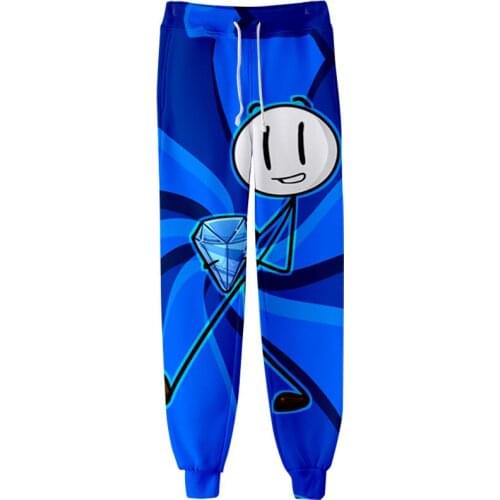 New Women/Mens Fashion Streetwear Long Pants The Henry Stickmin Collection 3D Print Pants Casual Streetwear boy/girls Sweatpants