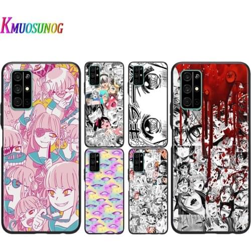 Silicone Cover Anime girl cartoon japan For Honor V30 View 20 V20 30i 30S 30 20S 20E 20i 20 Lite Pro Plus Phone Case