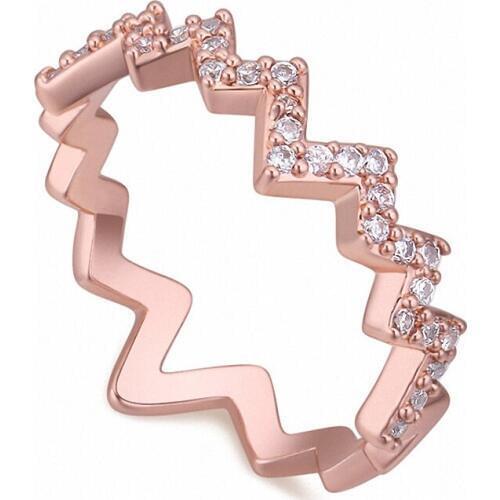 TRACYSWING Real Austrian Crystals Brand AAA Zirconia Micro Inlays Fashion Ring for women New Geometric Th-121487