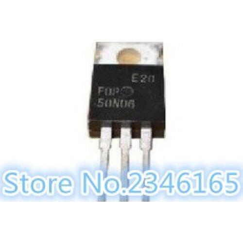 10PCS/LOT FQP50N06 FQP 50N06 50A 60V TO-220 NEW FIELD EFFECT TRANSISTOR