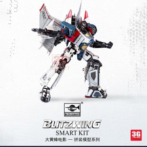3G model Anime Figures Trumpeter Movie Edition Lightning Glue Free Color Separation Movable Assembling Autobots