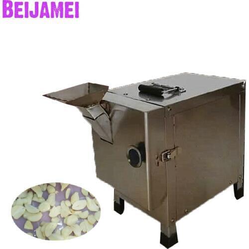 BEIJAMEI Factory Commercial Garlic Slicer Slicing Machine Electric Garlic Cutter cutting machine for restaurant