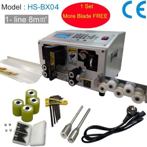 Electric Wire Stripping Machine Automatic Cutting Cable Stripping Peeling Machine with Carbide Blade for Wire Harness