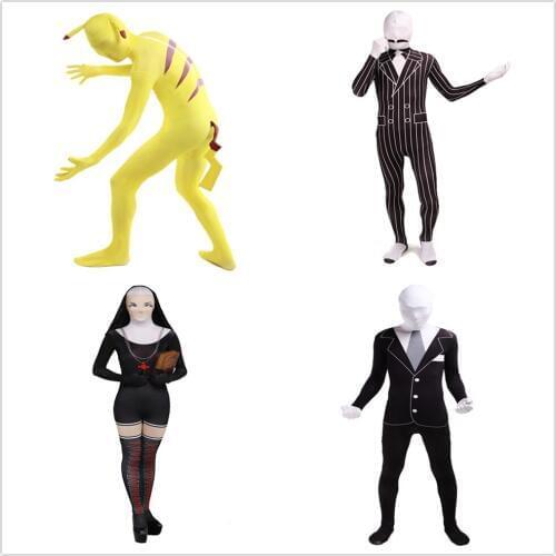 Character Costume Pikachu Zentai Suit Costumes