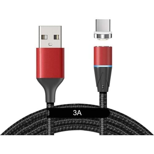 3A Magnetic Charger Type-C Cables For Samsung Galaxy Z Flip2 Charger Fast Charging Smartphones USB Cables
