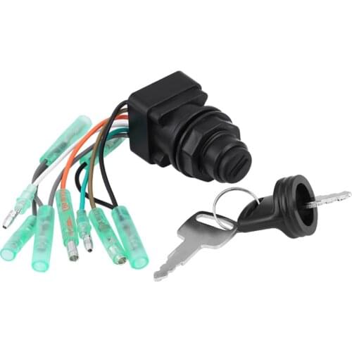 Motor Ignition Key Switch Assembly for Suzuki Outboard Control Box 37110-99E00 37110-92E01 New Arrive