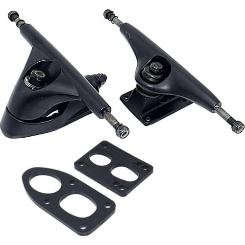 2020 New Arrival 6.25inch Longboard Trucks Skateboard Bridge Spring Shock Absorption Trucks Aluminium Alloy Longboard Bridges