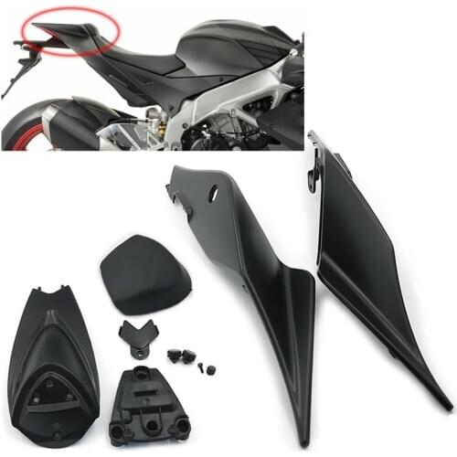 Motorcycle Matte Black Left Right Rear Tail Fairing Cover Cowl For Aprilia RSV4 RSV1000 2009 2010 2011 - 2015 Fairing RSV 4 1000