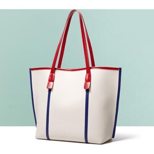 Simple Large Capacity Handbags for Women 2020 New Fashion Single Shoulder Bags Ladies Go Shopping Working Tote Bag Neverful Bags