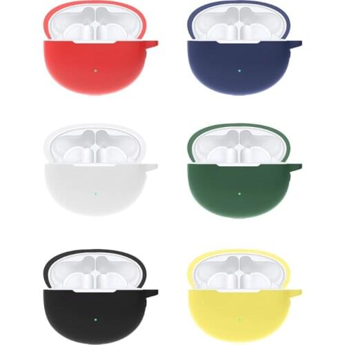 Silicone Protective Cover Shell Anti-fall Earphone Case for Huawei Freebuds 4i R9CB