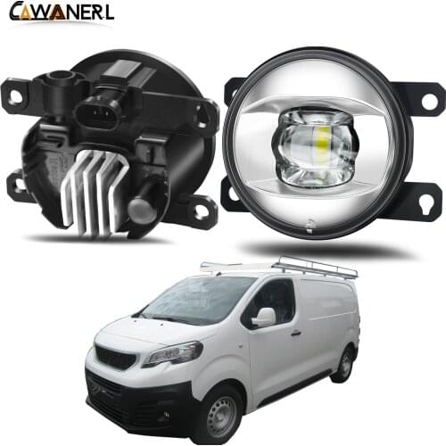 Fog Light Assembly 30W Car LED Lens Fog Lamp Daytime Running Light H11 12V For Citroen Jumpy Box 2010 2011 2012 2013 2014 2015