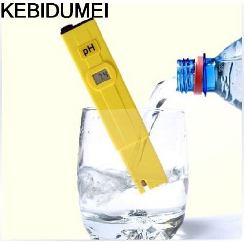 2pcs Portable Pocket Pen Water PH Meter Digital Tester Quality Measure Range 0.0-14.0pH for Aquarium Pool Water Laboratory Soil