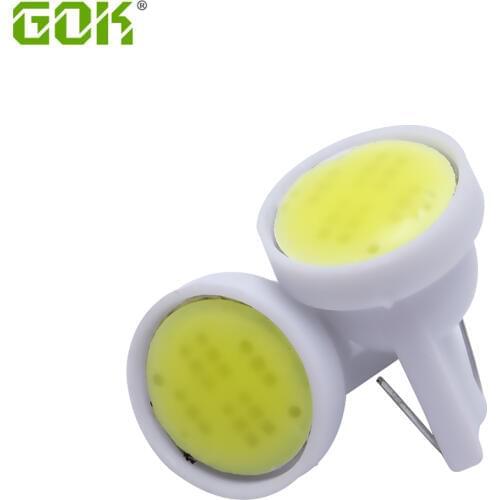 20PCS/LOT Wholesale T10 led cob light 194 168 W5W t10 6LED COB Chip Car Door Light Clearance Lights Car Side Light Bulbs White