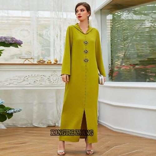 Abaya Dubai Turkish Islam Arabic Muslim Fashion Hijab Long Dress Kaftan Robe Longue Femme Maxi Dresses For Women Caftan Marocain